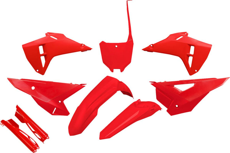 Replacement Plastic Body Kit Red For Honda CRF 250 R