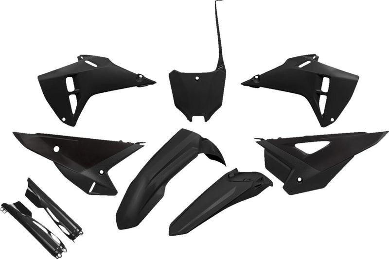 Replacement Plastic Body Kit Black For Honda CRF 250 R