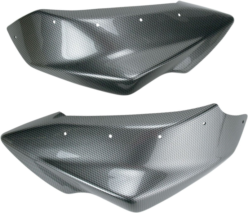 Fender Replacement Plastic Black / Carbon Fiber For Kawasaki KFX 450 R 2x4 2008-2014