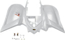Fender Replacement Plastic Carbon Fiber / White For Yamaha YFM 700 R 2006-2025