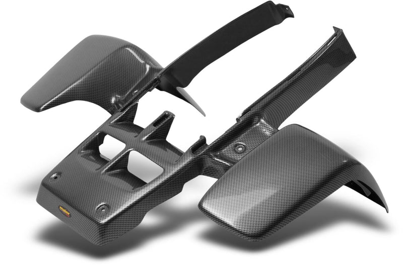 Banshee Front Fender Black Carbon Fiber-Look For Yamaha YFZ 350 1987-06