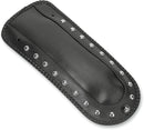 Fender Bib For Solo Seat Black / Chrome For Harley Davidson FLST 1450 2006 - 14.6 CM
