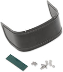 Chrome Plated Steel Front Fender Skirt Black | Vendor No 77762