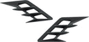 Front Fender Vent Filler Accent Black / Satin For Honda GL 1800 ABS 2018-2026