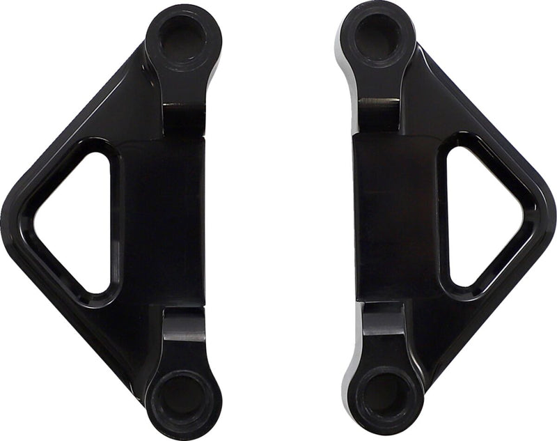 Fender Spacers For Hot/Bagger Legs Black For Harley Davidson FLHR 1340