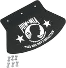 Medium Mud Flap Black / White
