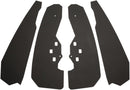Mud Flaps Black For Polaris RZR XP 1000 4X4 2014-2022