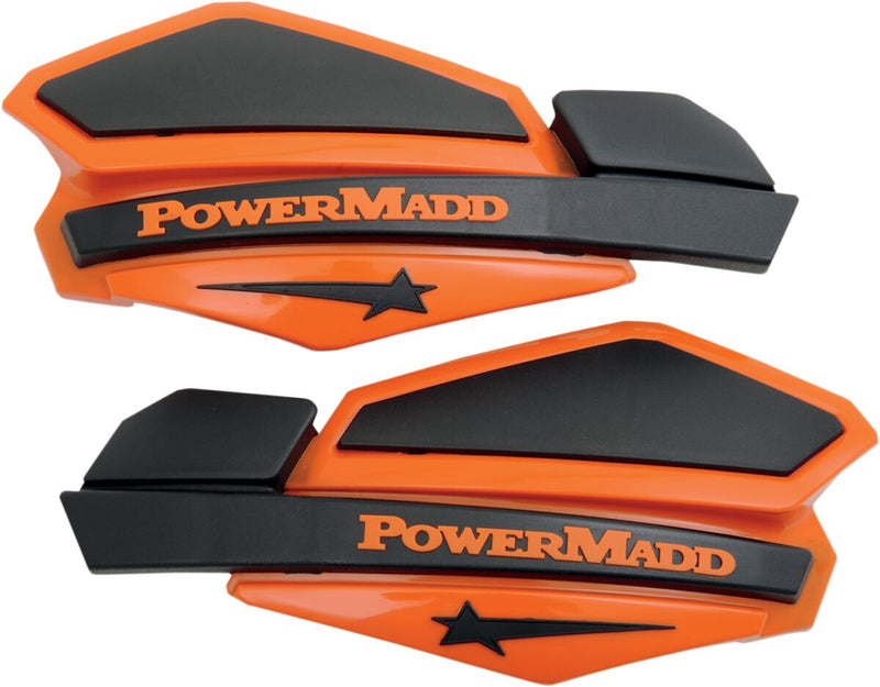 Star Series Handguards Black / Gloss / Matt / Orange - 22 MM