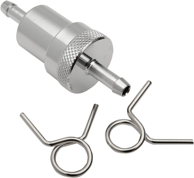 Universal Fuel Filter Aluminum - 6.4 MM