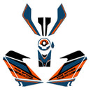 3D Motorcycle Stickers - Full Kit For KTM 125 Duke 2024>2026