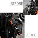 3D Motorcycle Stickers - Headlight For KTM 990 Duke 2024>2026