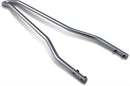 Attitude Styled Sissy Bar Sticks Chrome - 457 MM