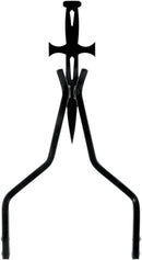 Daggertude Styled Sissy Bar Sticks Black / Powder-Coated For Harley Davidson FLSTF 1450 2006 - 457 MM
