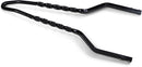 Twisted Sticks Sissy Bar Black - 21 CM