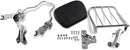 Quick Detach Backrest and Rack For Harley Davidson FLHR 1690 2014-2015 - 30.5 CM