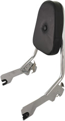 Quick-Release Backrest Chrome For Harley Davidson FLDE 1750 ABS 2018-2020 - 35.6 CM