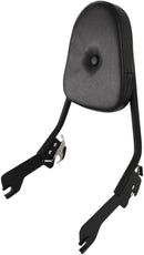 Quick-Release Backrest Black / Matt For Harley Davidson FLDE 1750 ABS 2018-2020 - 35.6 CM