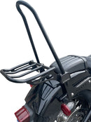 Luggage Rack for Tall One-Piece Sissy Bar Black / Gloss / Powder-Coated For Harley Davidson FLDE 1750 ABS 2018-2020 - 21.5 CM