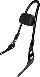 One-Piece Sissy Bar Black / Gloss For Harley Davidson RH 975 ABS 2022-2024 - 53 CM