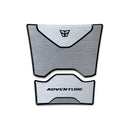 3D Motorcycle Stickers - Tank Pad Silver For BMW R 1300 GS Adventure 2025>2026