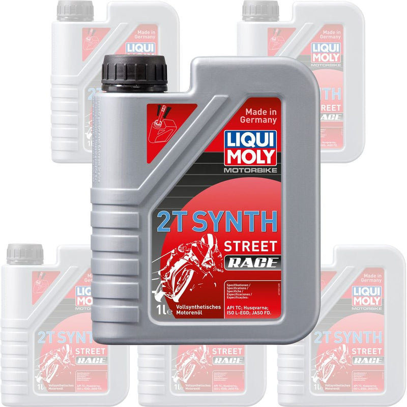 Liqui Moly 2 Stroke Fully Synthetic Street Race Oil - Box of 6