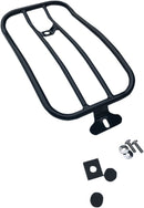 7" Solo Luggage Rack Black / Matt For Harley Davidson FLSL 1750 ABS 2018-2021 - 30.5 CM