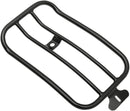 7" Solo Luggage Rack Black / Gloss For Harley Davidson FLSTF 1584 2007-2011 - 18 CM