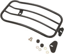 7" Solo Luggage Rack Black / Gloss For Harley Davidson FLD 1690 2012 - 35.5 CM