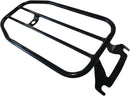 7" Solo Luggage Racks Black / Gloss For Harley Davidson FLHR 1340 1997-1998 - 15 CM