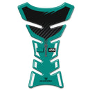 3D Motorcycle Stickers Tank Pad Black For Universal