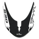 3D Motorcycle Stickers - Front Fender Carbon Look Yamaha TMAX 530 2012-16