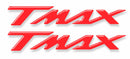 3D Motorcycle Stickers - Lettering Red For Yamaha TMAX 500 / 530 / 560 2021>2026