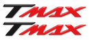 3D Motorcycle Stickers - Lettering Red Yamaha TMAX 500 / 530 / 560 2021>2026