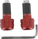 Anti-Vibration Handlebar End Anodized / Red - 22 MM