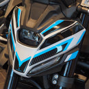 3D Motorcycle Stickers - Frontal Area For Yamaha MT-07 2025>2026