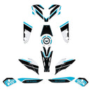 3D Motorcycle Stickers - Tank Kit For Yamaha MT-07 2025>Current