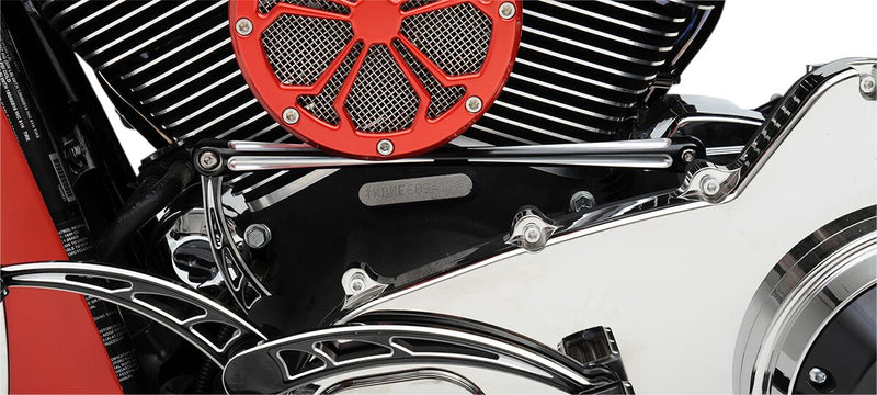 Shifter Rod Aluminum / Black For Harley Davidson FLD 1690