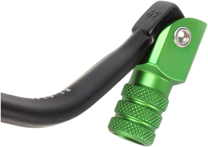 Forged Shift Lever Anodized / Black / Green For Kawasaki KX 100 1991-2020