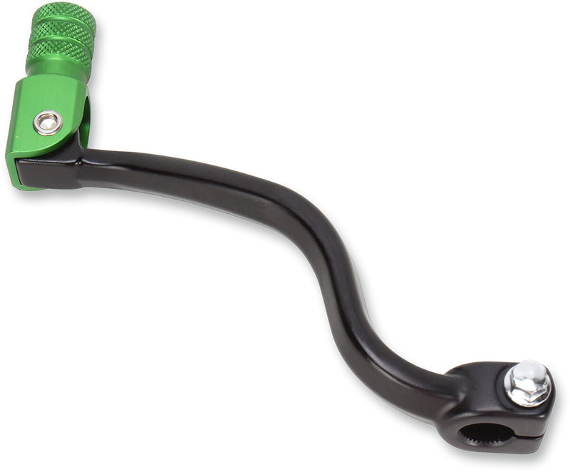 Forged Shift Lever Anodized / Black / Green For Kawasaki KX 65 A 2000-2019