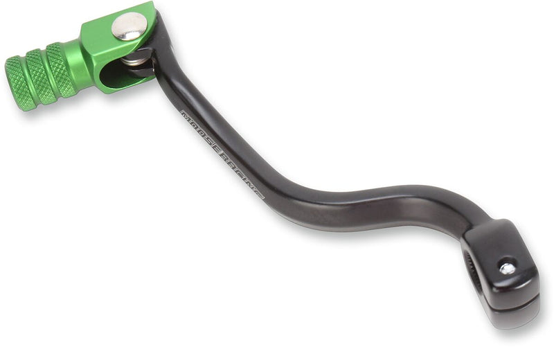 Forged Shift Lever Anodized / Black / Green For Kawasaki KX 65 A 2000-2019