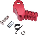 Knurled Shift Tip Anodized / Red - 20 MM