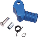 Knurled Shift Tip Anodized / Blue - 20 MM