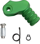 Knurled Shift Tip Anodized / Green - 20 MM