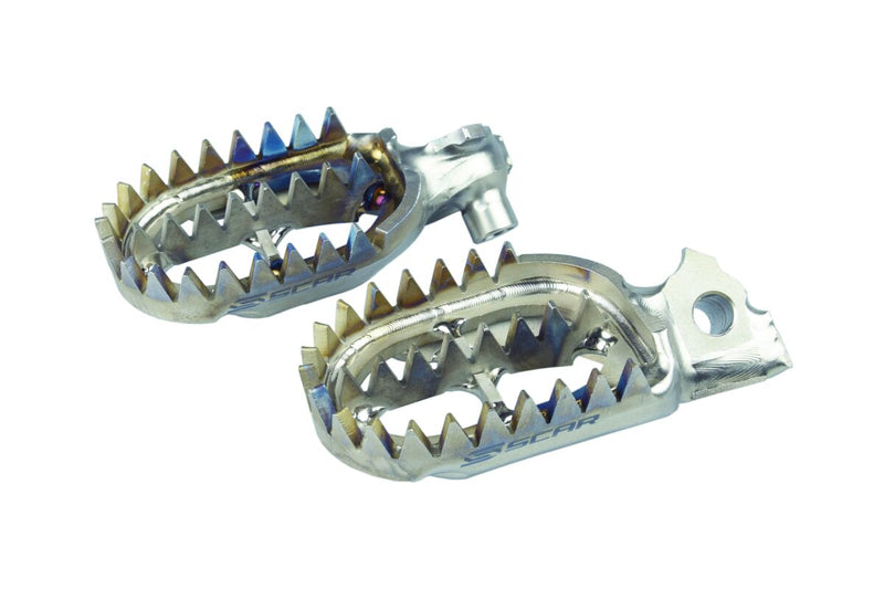 Titanium Footpegs Titanium For Stark VARG 2023-2025