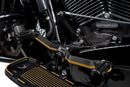 Heel/Toe Shifter Anodized / Black / Gold For Harley Davidson FLH 1868 ABS 2021