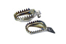 Titanium Foot Pegs Silver For Ducati DESMO 450 EDS 2026
