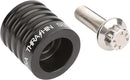 Shorty Shifter Peg Anodized / Black For Harley Davidson E 1000
