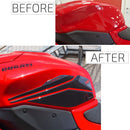 3D Motorcycle Stickers - Tank Sides For Ducati Panigale V2 2025>2026