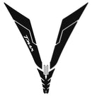 3D Motorcycle Stickers - Frontal Area Carbon Look For Yamaha TMAX 530 2012>2014