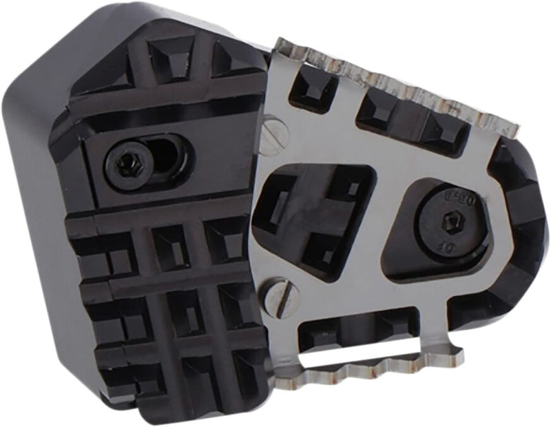 Brake Pedal Extension Black / Silver